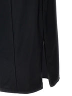 T BY ALEXANDER WANG Black Nylon Midi Dress