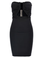 Rick Owens Black Nylon Short Dress