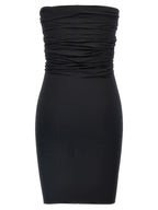 Rick Owens Black Nylon Short Dress