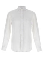 Brunello Cucinelli White Linen Blouse