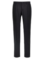 Dolce & Gabbana Blue Virgin Wool Two-Piece Suit