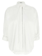 Brunello Cucinelli White Cotton Blouse