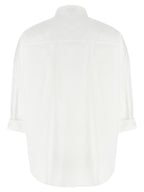 Brunello Cucinelli White Cotton Blouse