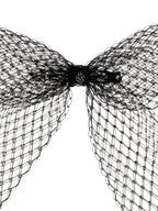 Maison Michel Black Polyester Hair Clip