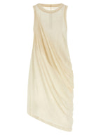 Rick Owens Beige Cotton Casual Dress