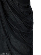 Rick Owens Black Cotton Casual Dress
