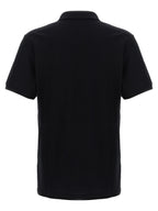 Moschino Black Cotton Polo Shirt