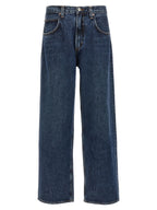 Agolde Blue Cotton Jeans Denim