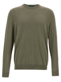 ZANONE Bicolor Cotton Cardigan