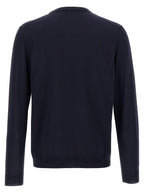 ZANONE Blue Cotton Cardigan