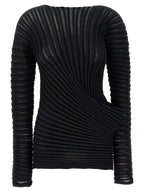 Issey Miyake Black Polyester Shirt
