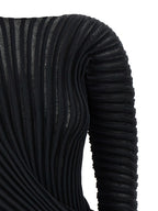 Issey Miyake Black Polyester Shirt