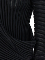 Issey Miyake Black Polyester Shirt