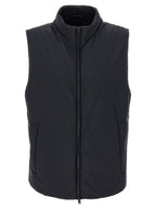 Herno Black Polyamide Sleeveless Jacket