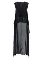 DI.LA3 PARI' Black Silk Tank Tops
