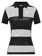 Coperni Black Cotton Polo Shirt