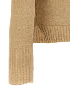 MA'RY'YA Beige Cotton Polo Shirt
