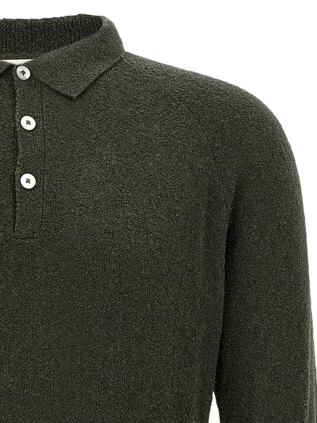 MA'RY'YA Bicolor Cotton Polo Shirt