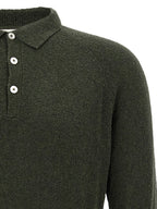 MA'RY'YA Bicolor Cotton Polo Shirt