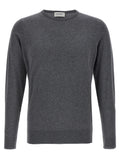 JOHN SMEDLEY Gray Cotton Cardigan
