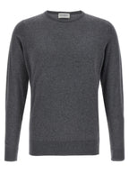 JOHN SMEDLEY Gray Cotton Cardigan