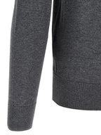 JOHN SMEDLEY Gray Cotton Cardigan