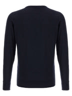 JOHN SMEDLEY Blue Cotton Cardigan