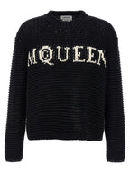 Alexander McQueen Bicolor Cotton Cardigan
