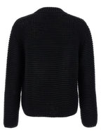 Alexander McQueen Bicolor Cotton Cardigan