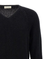 MA'RY'YA Black Cotton Cardigan