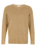 MA'RY'YA Beige Cotton Cardigan
