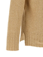 MA'RY'YA Beige Cotton Cardigan