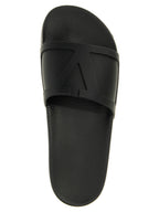 Valentino Garavani Black Plastic Slides