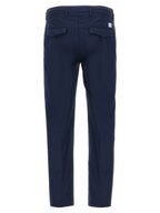 Department 5 Blue Cotton Cropped Pants