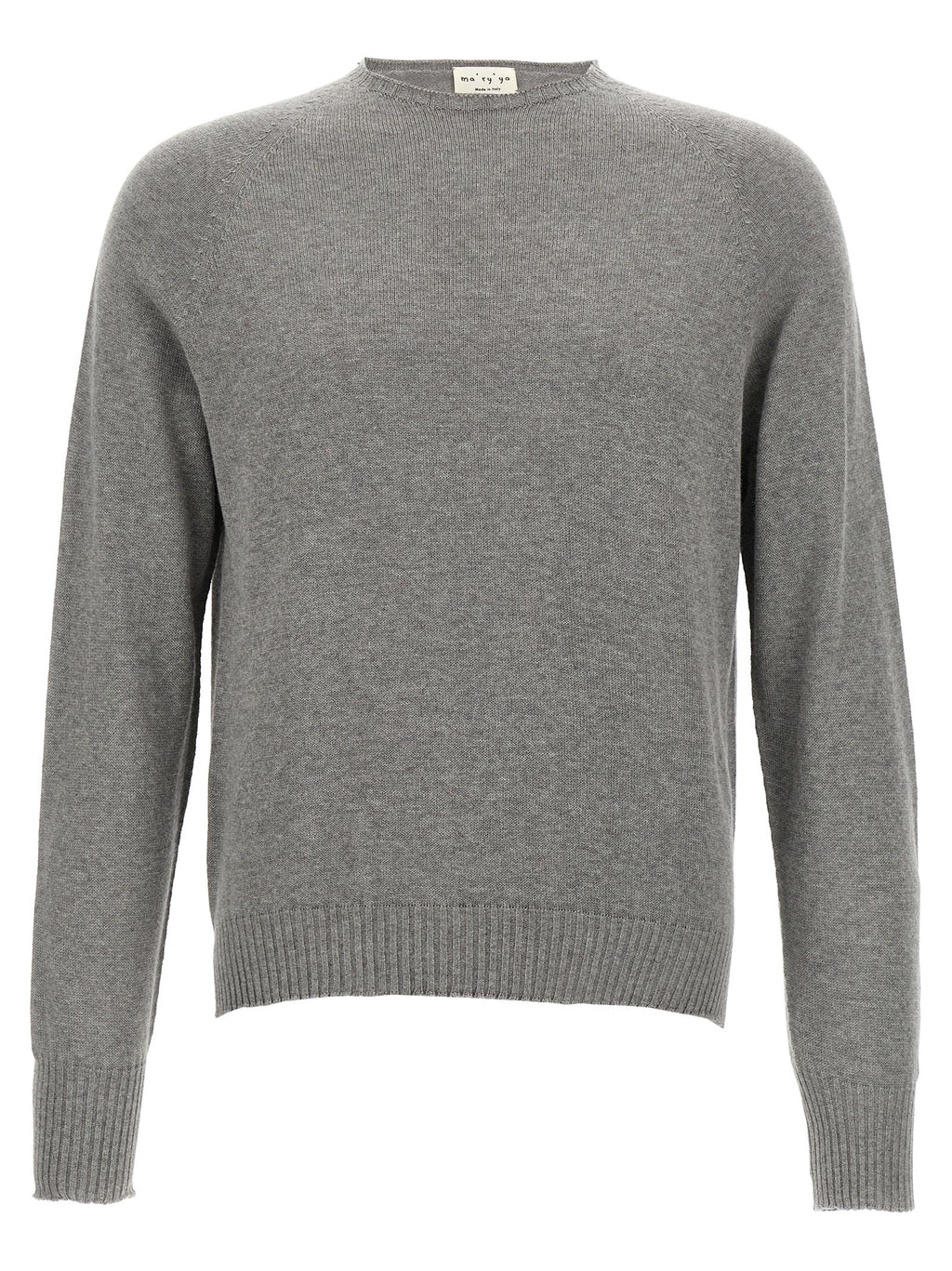 MA'RY'YA Gray Cotton Cardigan