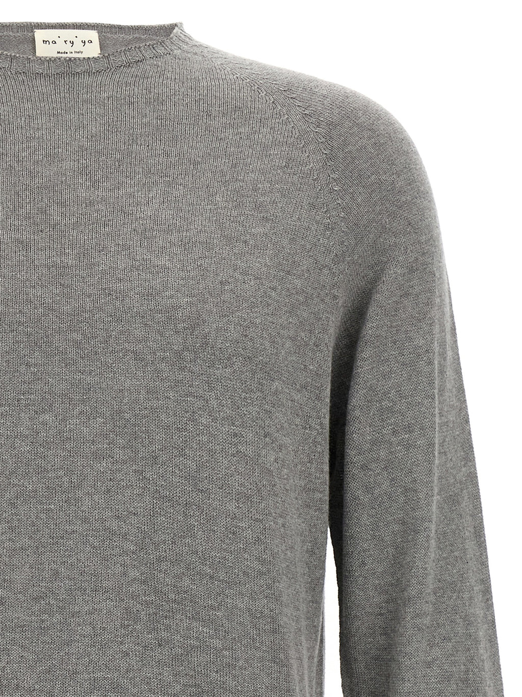 MA'RY'YA Gray Cotton Cardigan