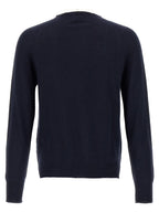 MA'RY'YA Blue Cotton Cardigan