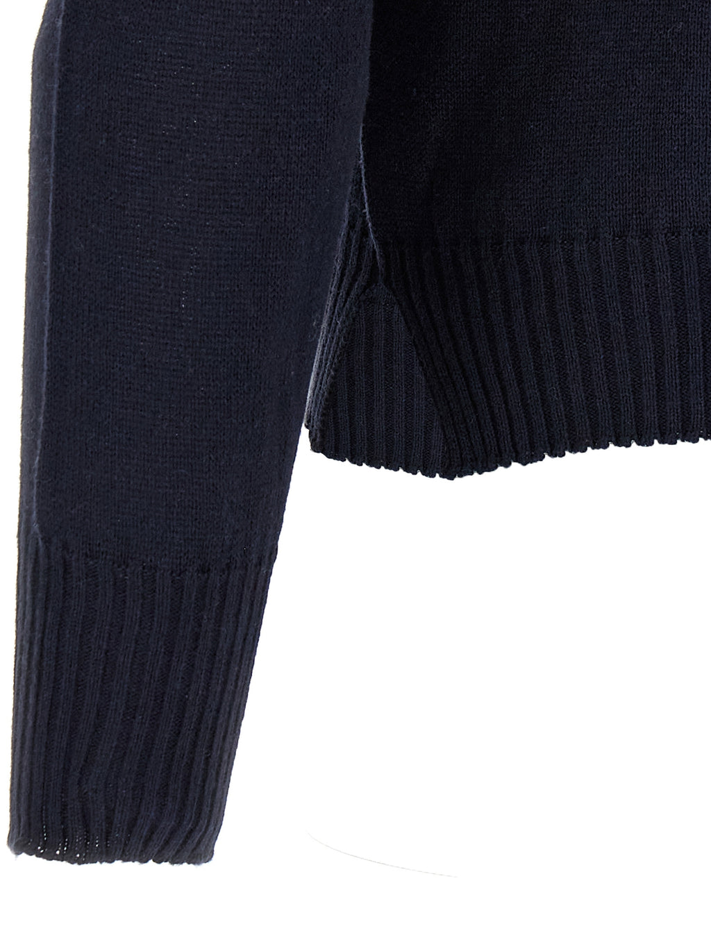 MA'RY'YA Blue Cotton Cardigan