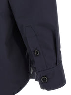 Brioni Blue Silk Jacket