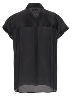 Khaite Black Silk Blouse