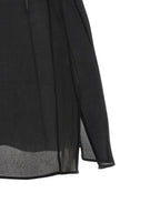 Khaite Black Silk Tank Tops