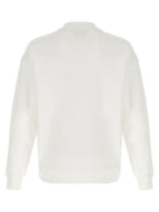 Hugo Boss White Cotton Sweatshirt
