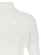 Issey Miyake White Polyester Blouse