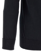 JOHN SMEDLEY Black Cotton Polo Shirt