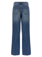 L'Agence Blue Cotton Jeans Denim