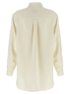 Brioni White Silk Blouse
