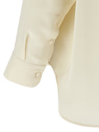 Brioni White Silk Blouse