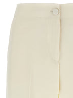 Brioni White Wool Casual Pants