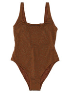 MC2 Saint Barth Brown Polyester One-Piece Swimsuit