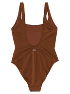 MC2 Saint Barth Brown Polyester One-Piece Swimsuit